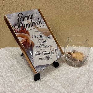 A Marriage Made In Heaven or Too Tired For An Affair by Erma Bombeck HCDJ Novel